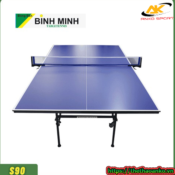 Bàn bóng bàn gấp gọn Bình Minh S90