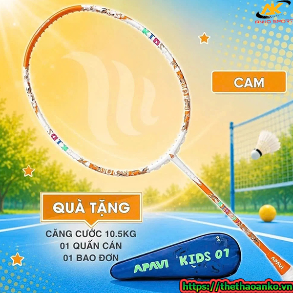 Vợt cầu lông trẻ em APAVI Kids chính hãng