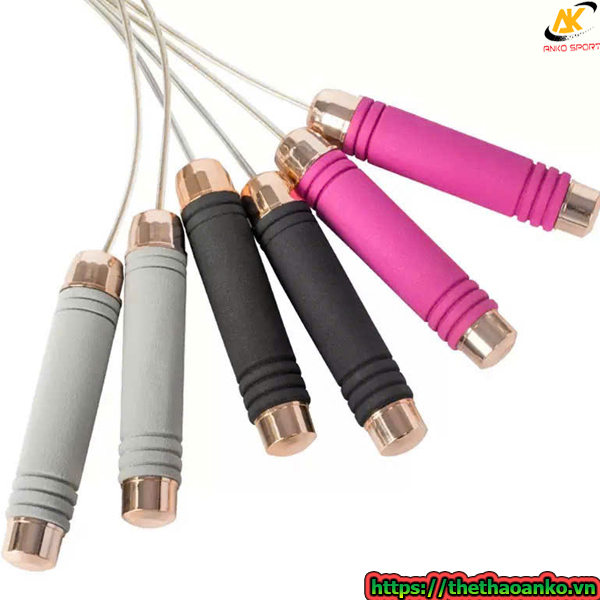 Dây nhảy thể dục chính hãng KENZA có kèm tạ