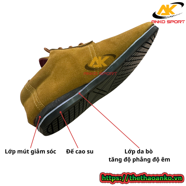 Giầy đá cầu 3 lớp tiêu chuẩn thi đấu