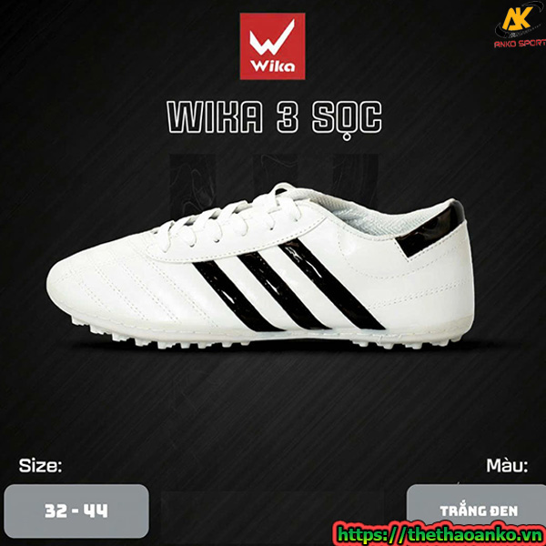Giày bóng đá WIKA 3 SỌC
