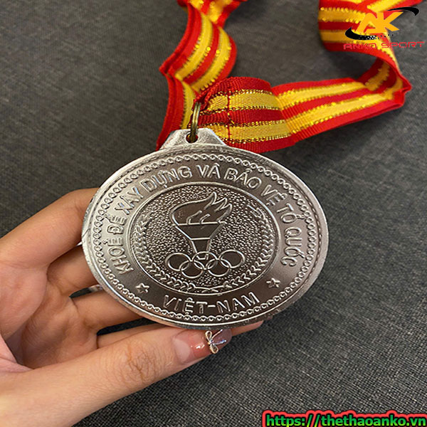 Huy chương bạc thể thao