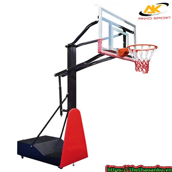 Trụ bóng rổ S030 nhập khẩu Điều chỉnh 1,45m -3,05m