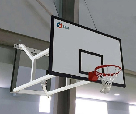 Trụ bóng rổ gắn tường xếp gập S14185