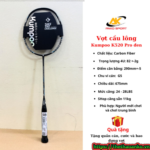 Vợt cầu lông Kumpoo K520 Pro