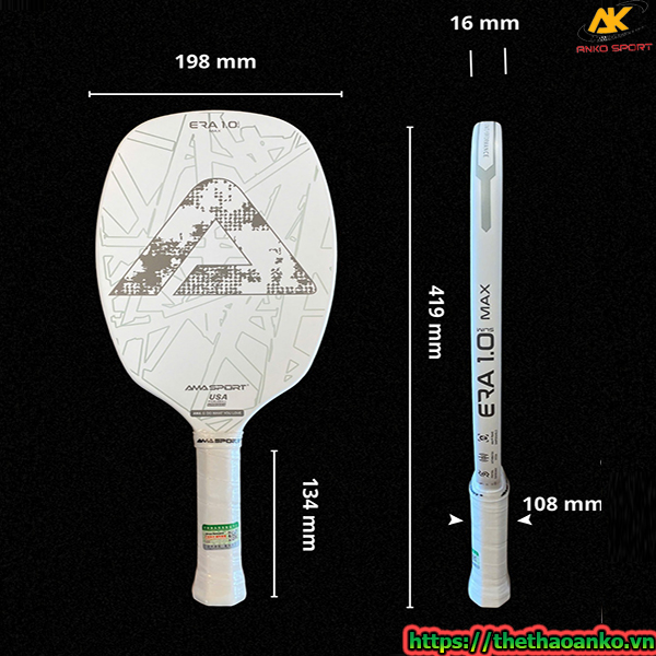 Vợt pickleball ama sport eramax pickleball paddle