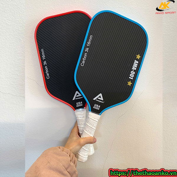 Vợt pickleball ama sport 3k carbon 001