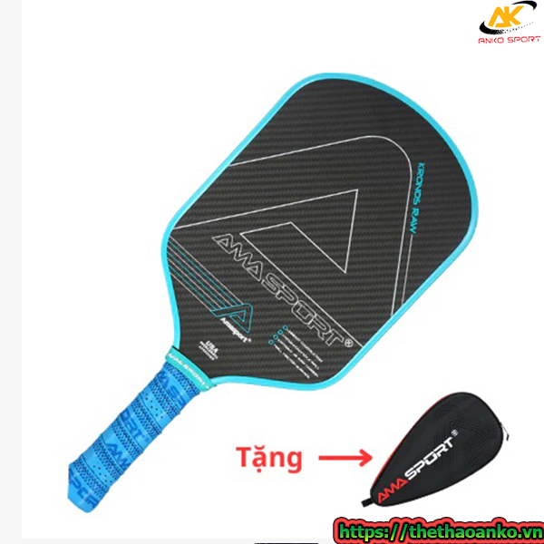 Vợt Pickleball AMA SPORT KRONOS RAW PAO 16-3K