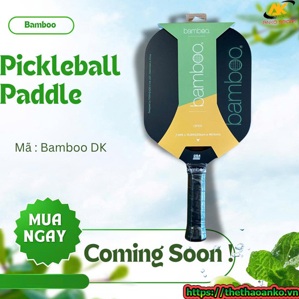 Vợt Pickleball Paddale Bamboo DK 16mm