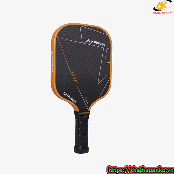 Vợt Pickleball Kaiwin Slight T1000 3k 16mm - Màu Cam