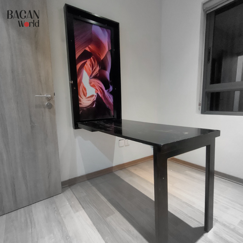 Bàn ăn gấp gọn treo tường tại Căn hộ mini Bàn ăn gấp gọn treo tường tại Căn hộ mini