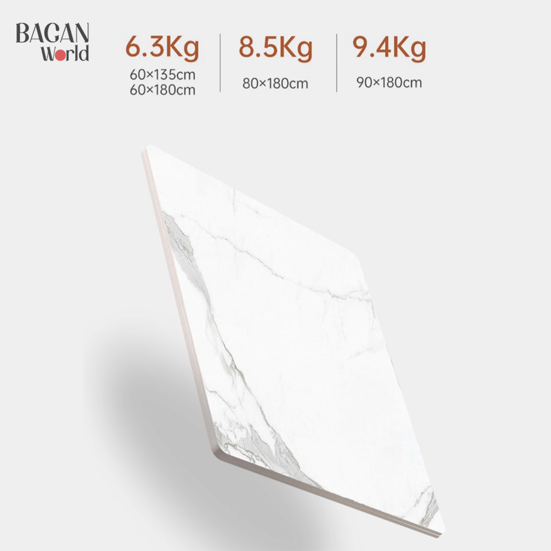 Bàn ăn xếp gấp cho gia đình có thể thu vào cỡ nhỏ, sang trọng hiện đại Bagan MRA2