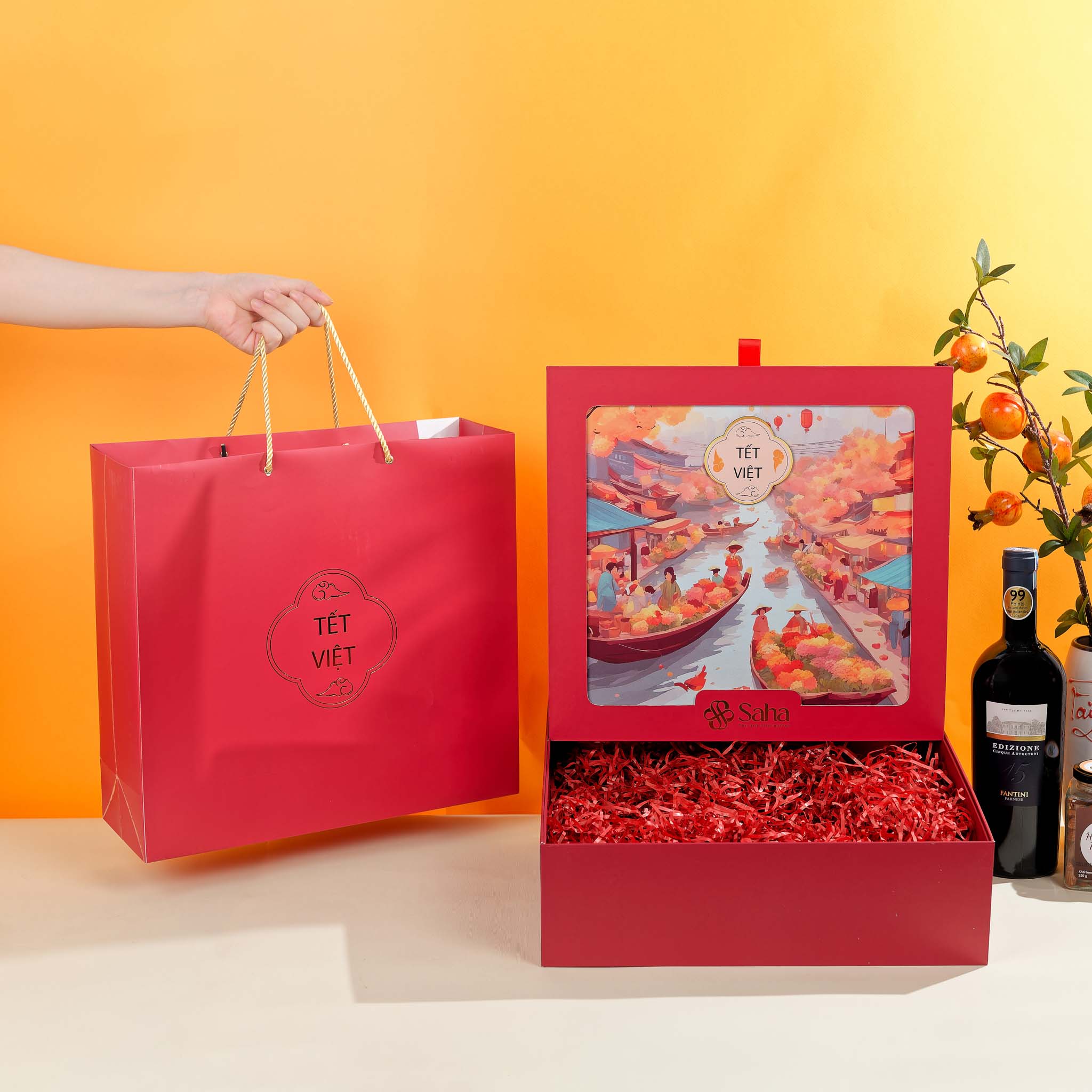 Những Mẫu Hộp Đựng Quà Tặng Tết Ấn Tượng