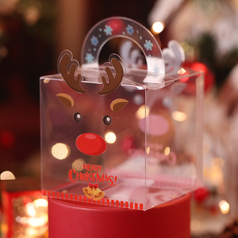 Hộp đựng quà giáng sinh, Noel độc đáo trong suốt