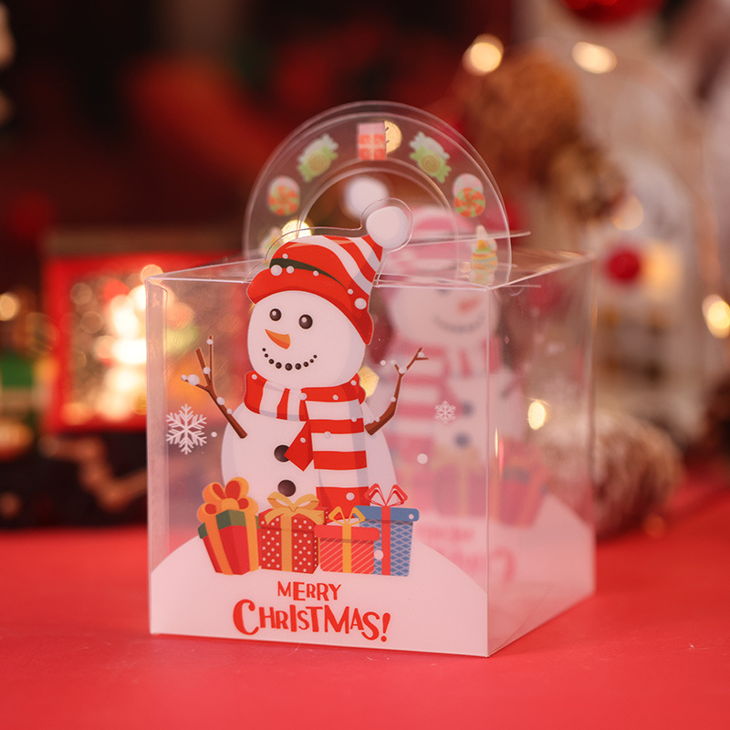 Hộp đựng quà giáng sinh, Noel độc đáo trong suốt