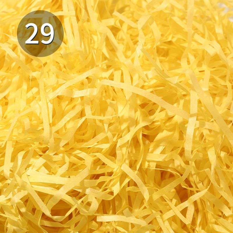 Giấy rơm giấy vụn lót hộp quà 42 màu 50gr