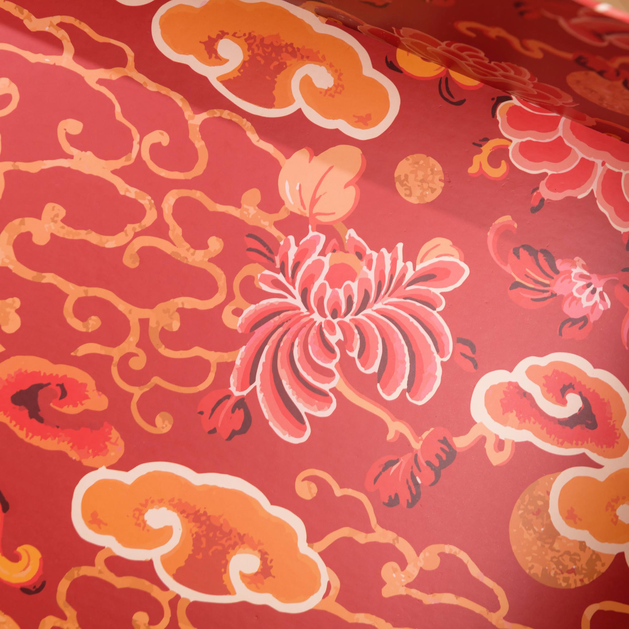 Hộp Quà Tết Đựng Quà Cao Cấp Size 35x37x11cm - Retro