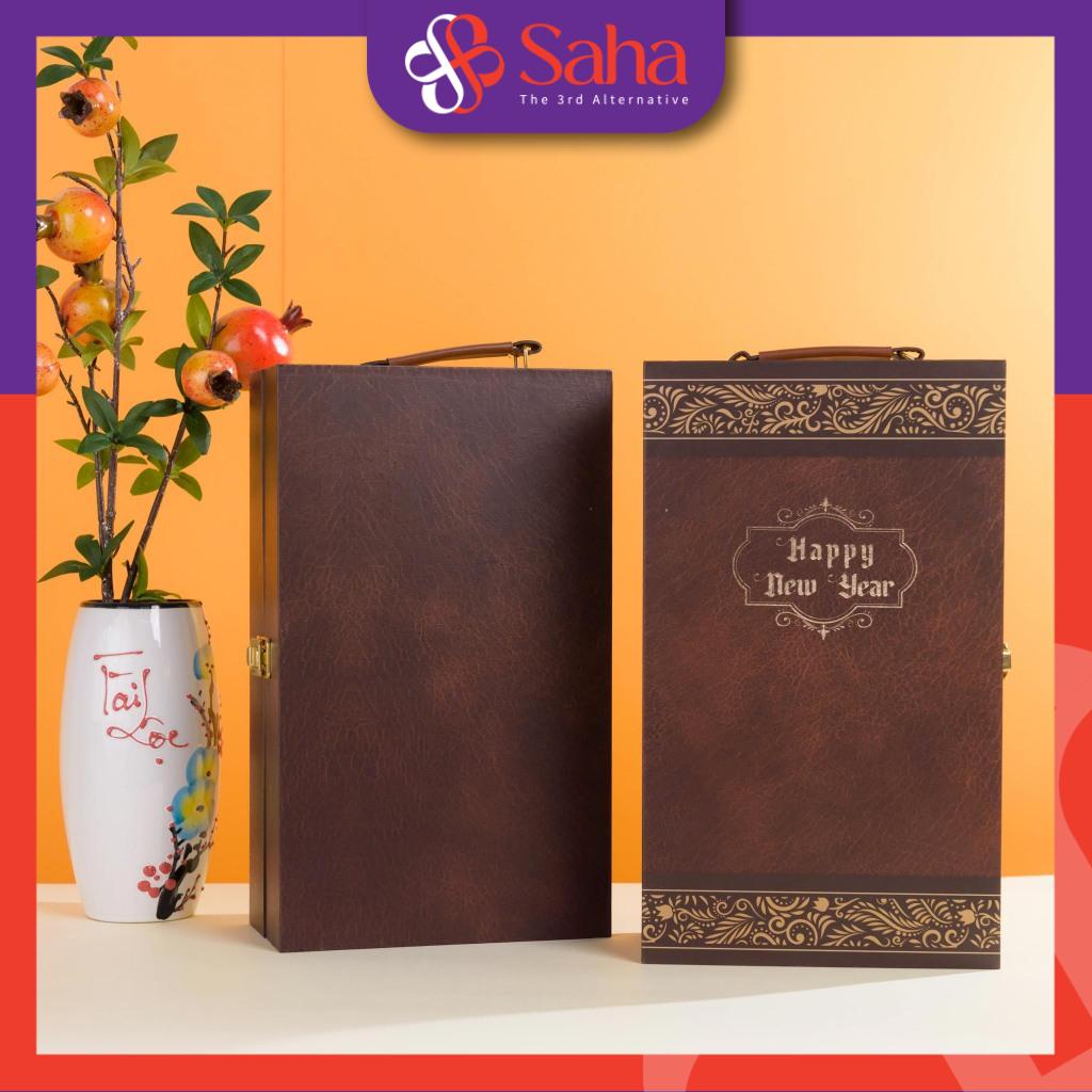 Hộp Đựng Rượu Vang Sang Trọng Size 27x35x12cm