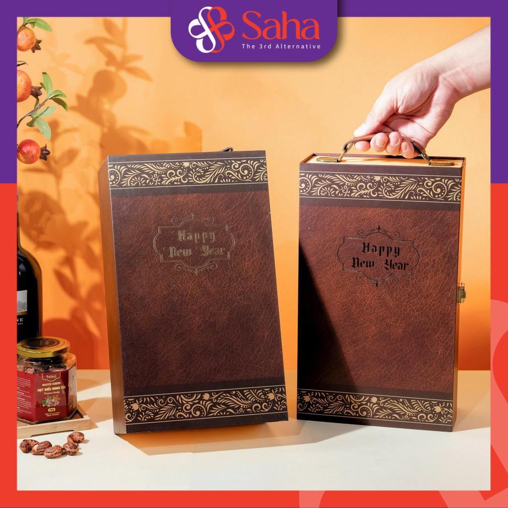 Hộp Đựng Rượu Vang Sang Trọng Size 27x35x12cm