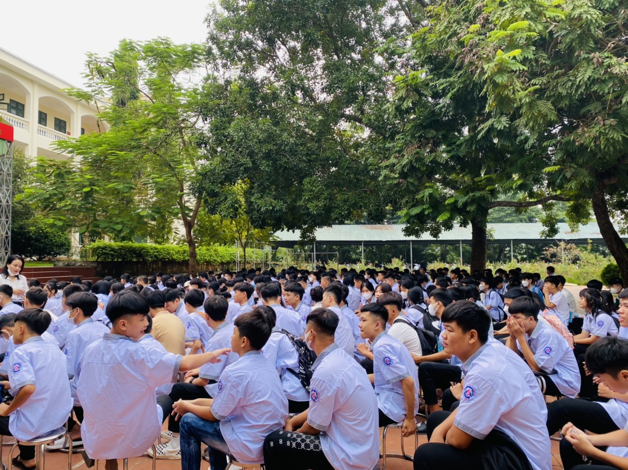 Đầu tuần mới tại trường Trung cấp Kinh tế - Kỹ thuật bắc Ninh
