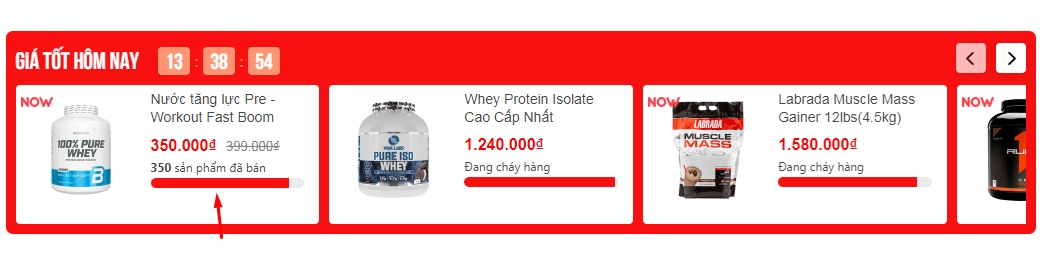 tính năng deal sốc theme sapo