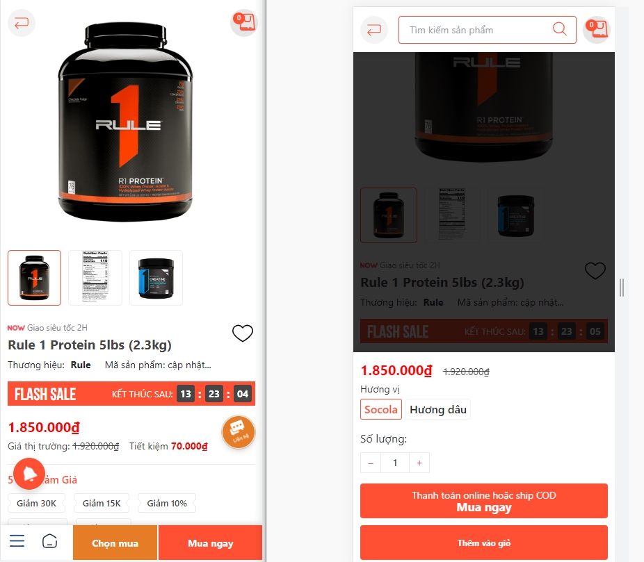 trải nghiệm chất lượng cao