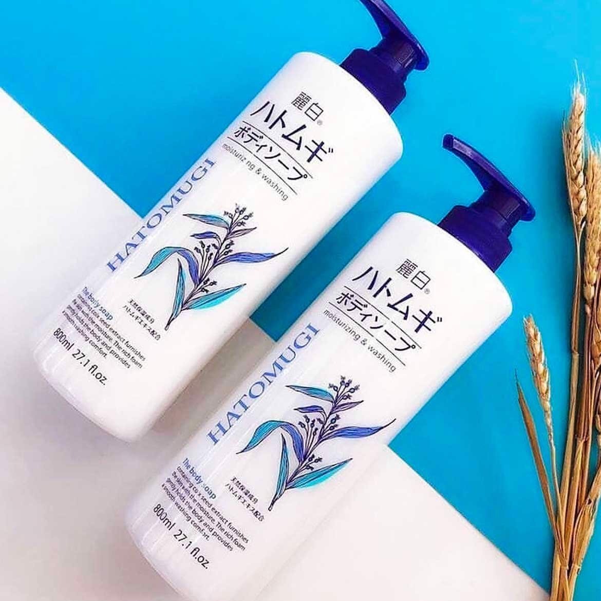 SỮA TẮM HATOMUGI MOISTURIZING WASHING