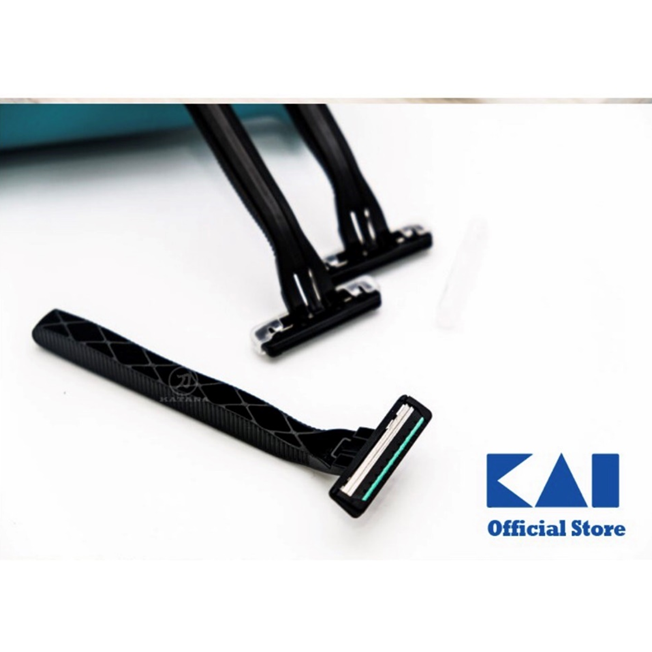 DAO CẠO RÂU 2 LƯỠI KÉP KAI (SET 3 CÂY)