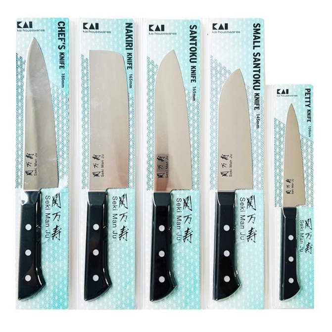DAO BẾP ĐA NĂNG SEKIMANJU INDIA SANTOKU NHIỀU KÍCH THƯỚC