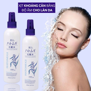 XỊT KHOÁNG DƯỠNG ẨM HATOMUGI MIST LOTION