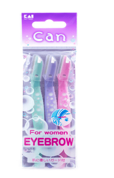 Dao Cạo Lông Mày Kai Dành Cho Nữ (Set 3 cây ) 