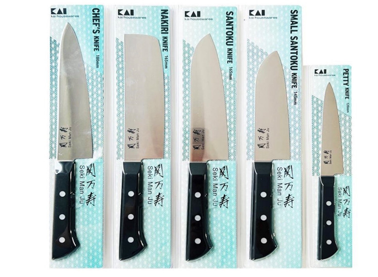 DAO BẾP ĐA NĂNG SEKIMANJU INDIA SANTOKU NHIỀU KÍCH THƯỚC