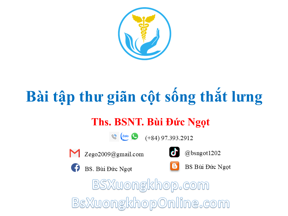 Bài tập thư giãn cột sống thắt lưng