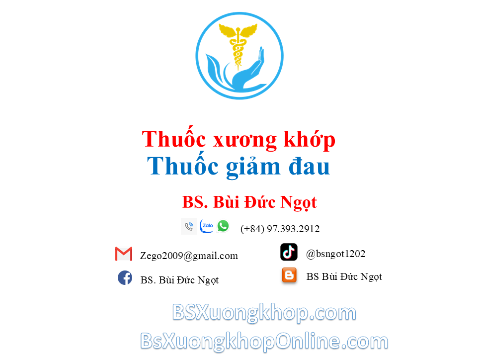 Thuốc giảm đau là gì? [A-Z] Hướng dẫn từ bác sỹ xương khớp