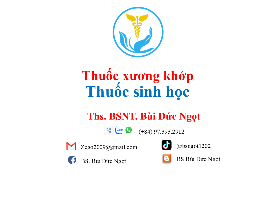 Thuốc sinh học là gì? Giải đáp từ chuyên gia xương khớp