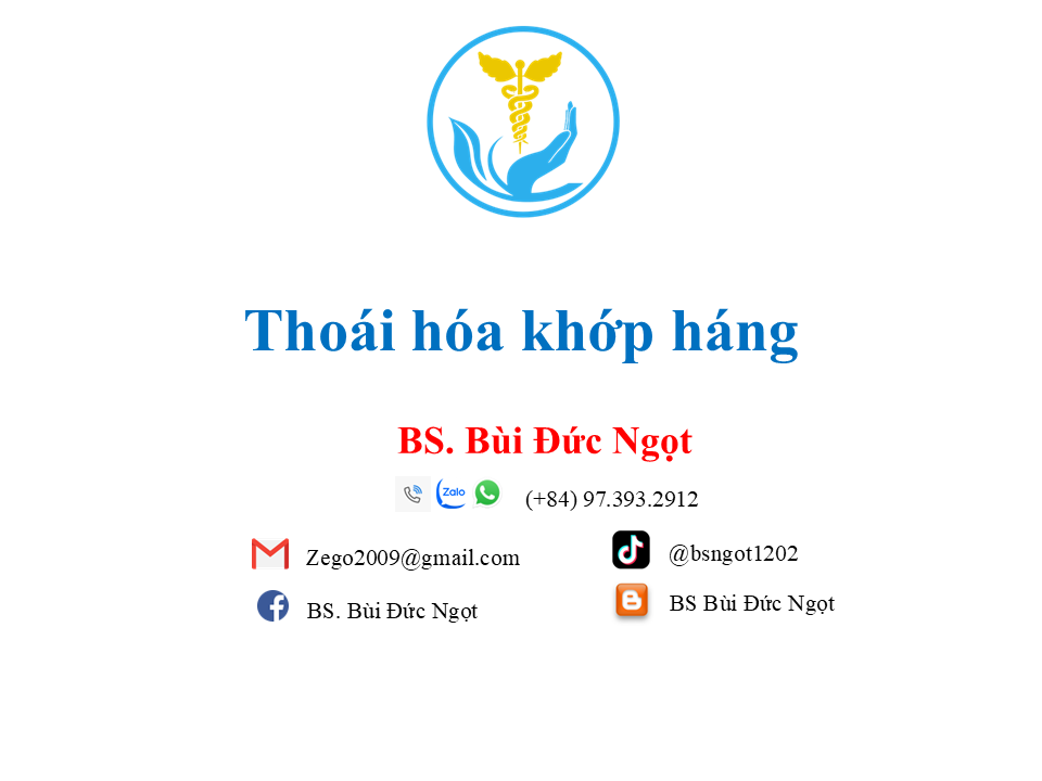 Thoái hóa khớp háng