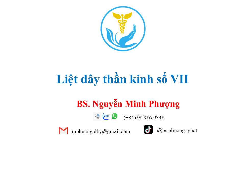 Liệt thần kinh mặt - Triệu chứng và chẩn đoán