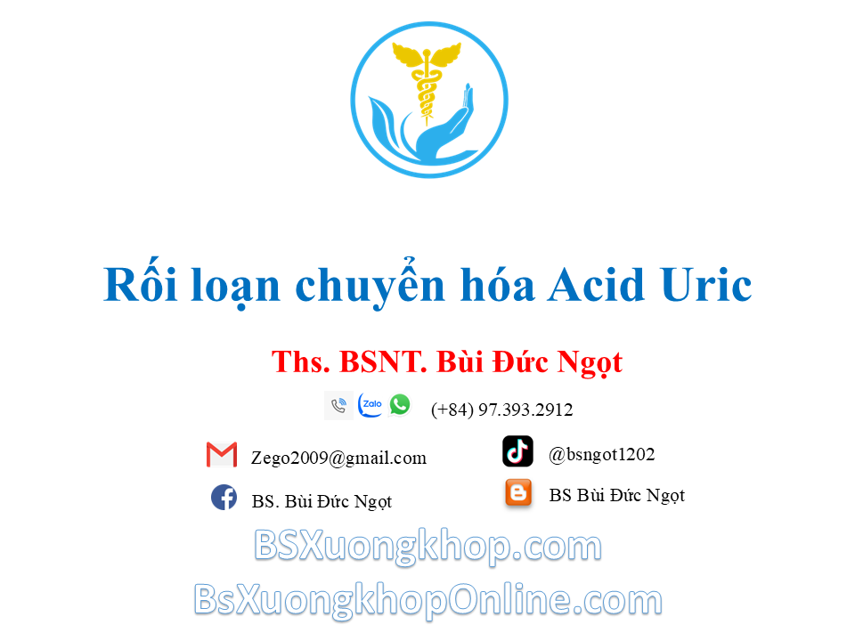 Rối loạn chuyển hóa Acid Uric là gì? Nguyên nhân, triệu chứng & Điều trị