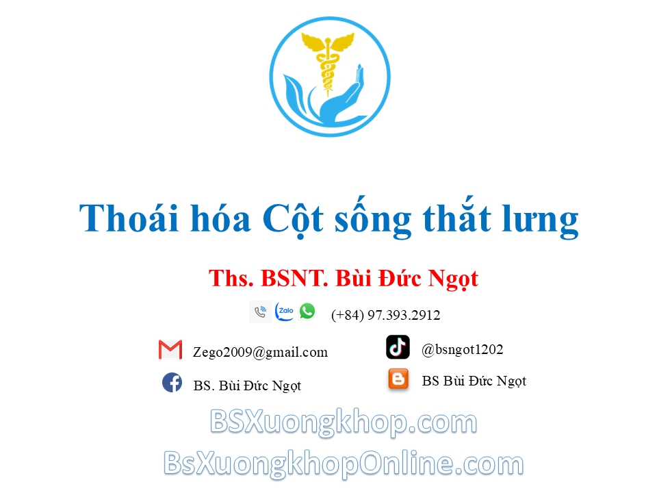 Thoái hóa cột sống thắt lưng là gì? Nguyên nhân & cách điều trị