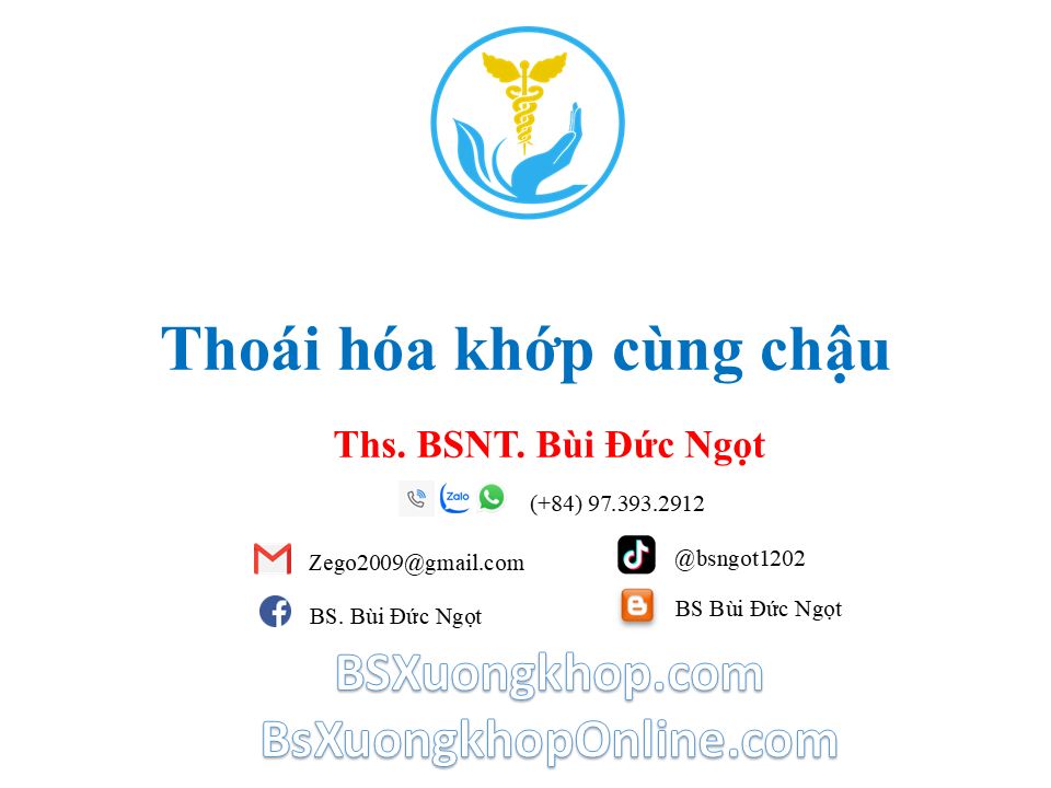 Thoái hóa khớp cùng chậu: Nguyên nhân, triệu chứng & điều trị