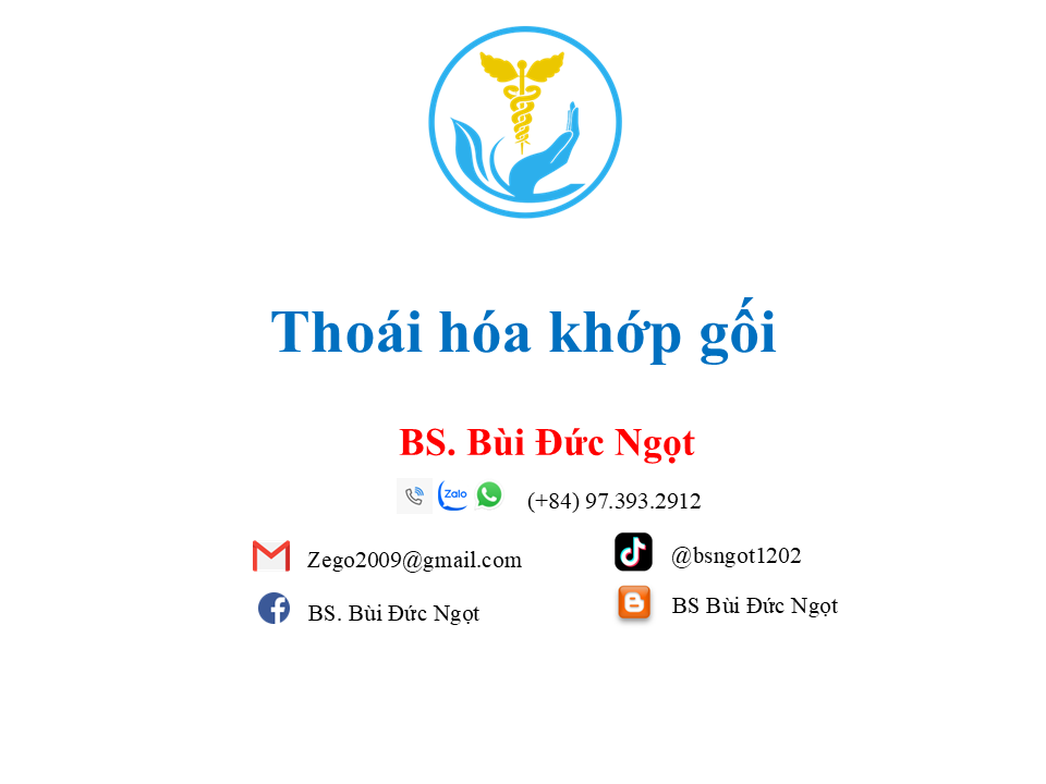 Thoái hóa khớp gối