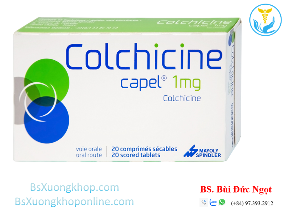 Thuốc Colchicine là gì? [A-Z] Công dụng, liều dùng & lưu ý ||| BsXuongkhop.com