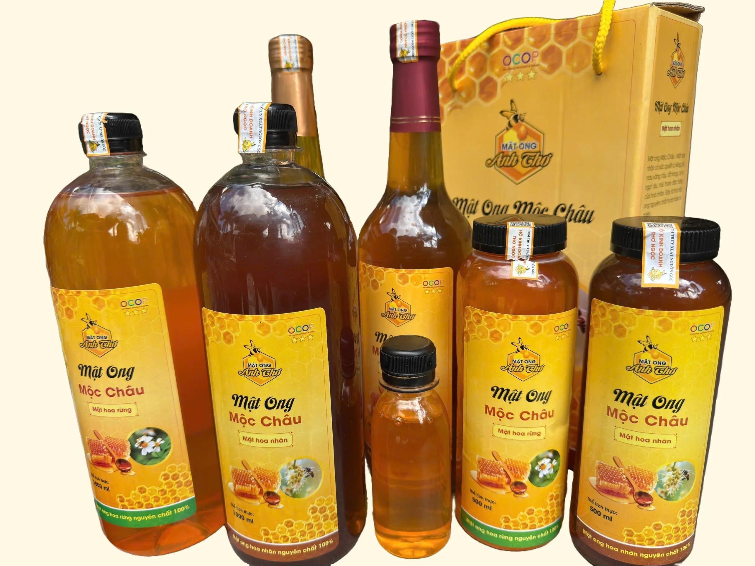 MẬT ONG HOA RỪNG, MẬT ONG HOA NHÃN - TIÊU CHUẨN OCOP