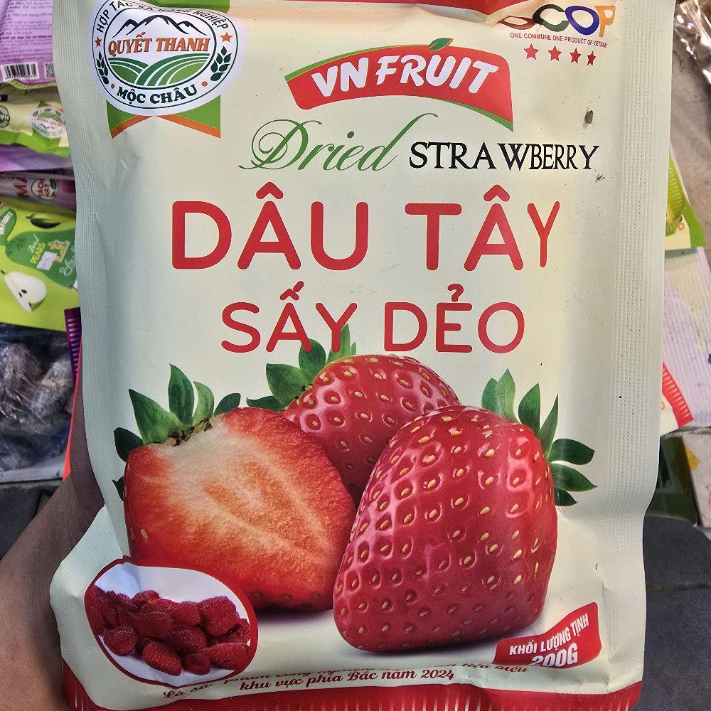 Hoa Quả Sấy Dẻo (dâu tây , mận gừng, Mận, mơ, Xoài)