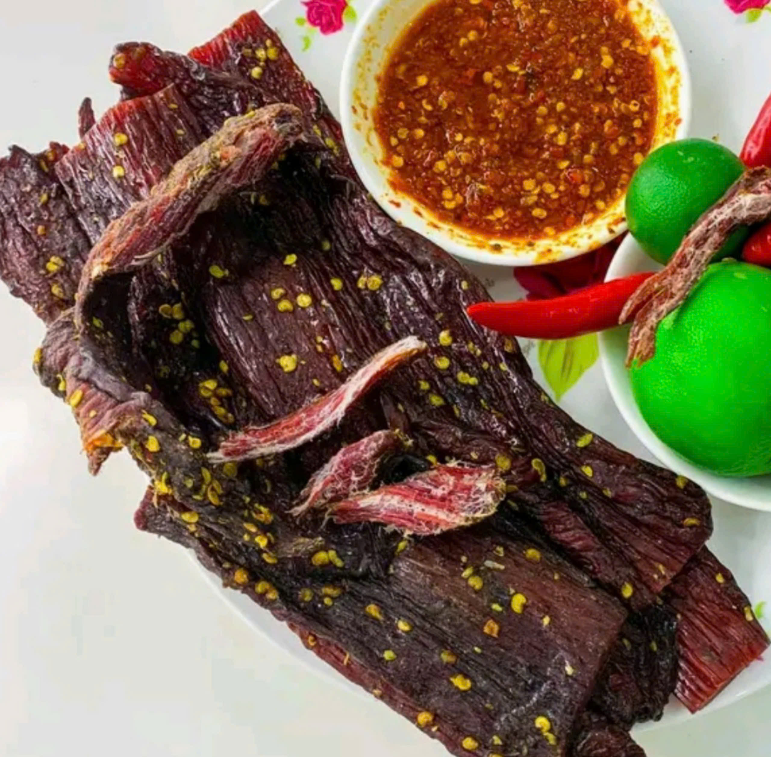 Thịt trâu gác bếp Sơn La