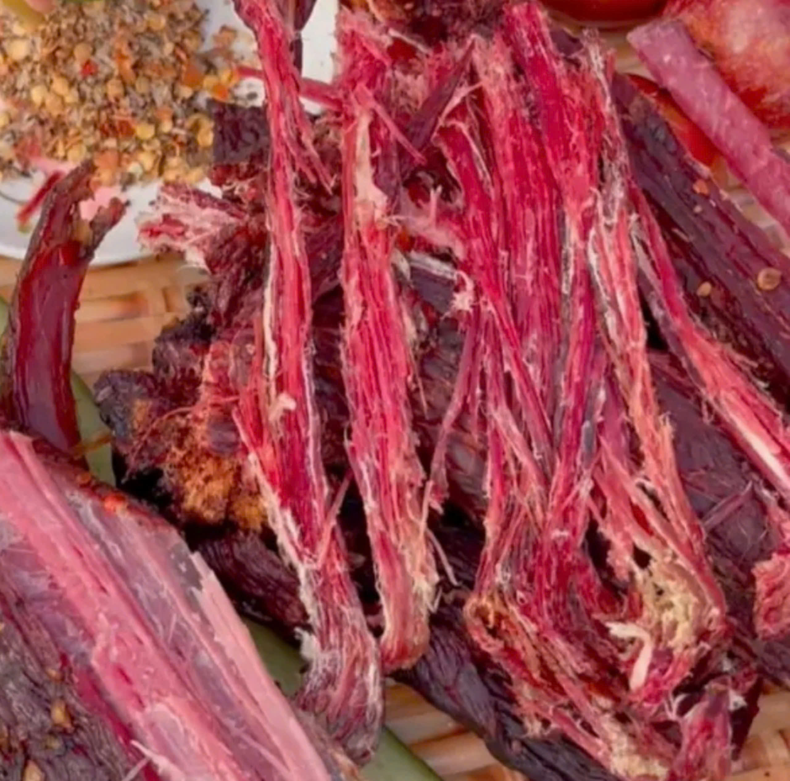 Thịt trâu gác bếp Sơn La