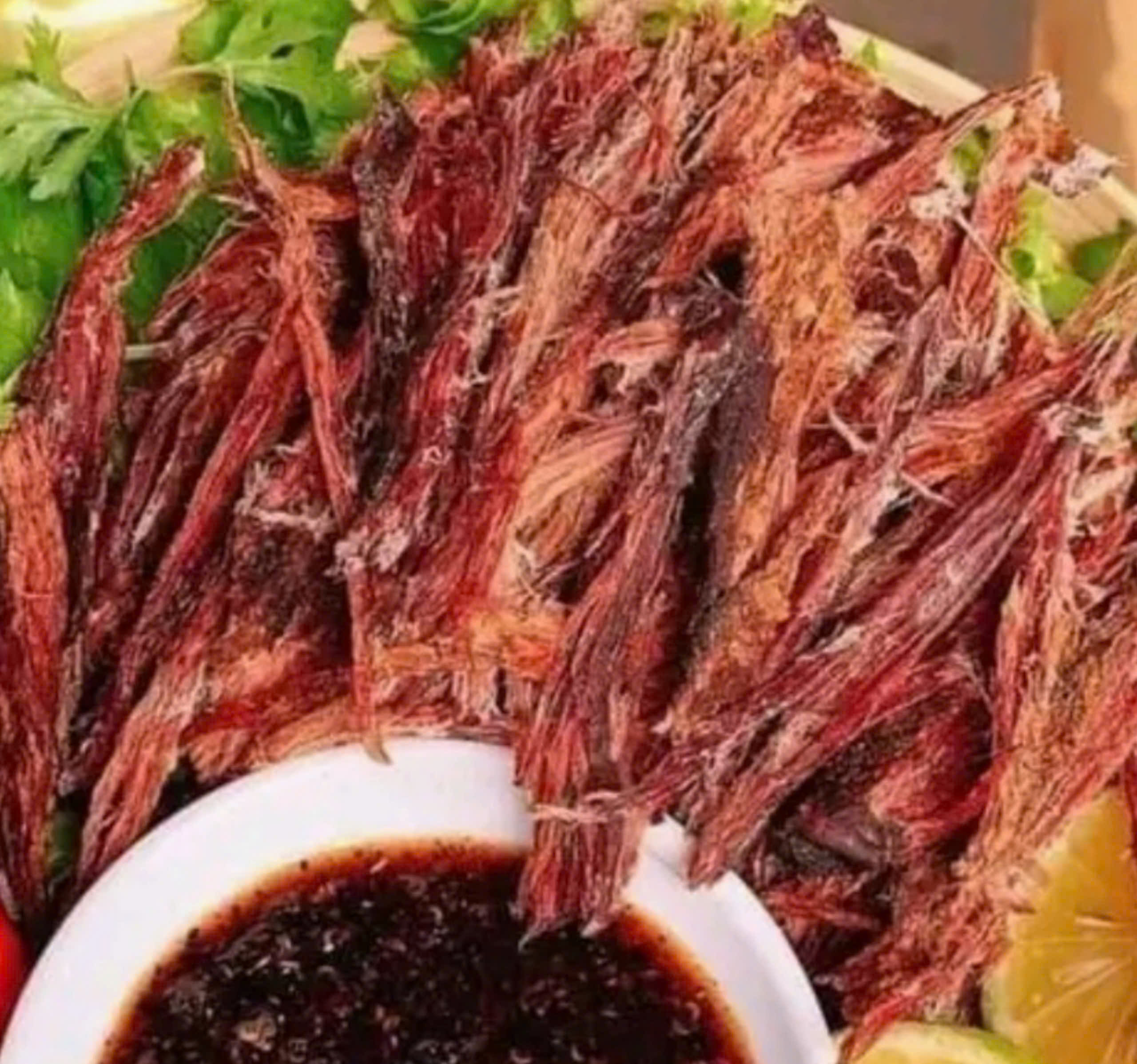 Thịt trâu gác bếp Sơn La