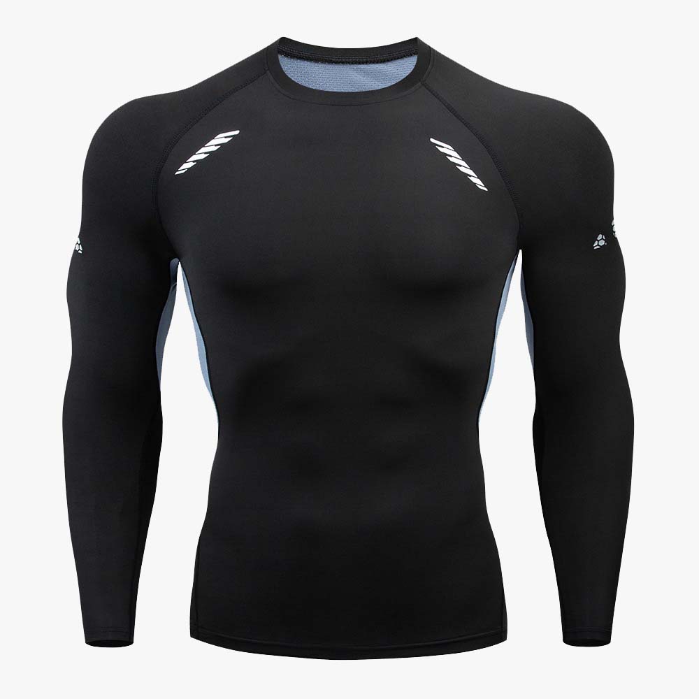 Áo giữ nhiệt nam - Áo thun tập GYM thể thao dài tay nam co dãn 4 chiều