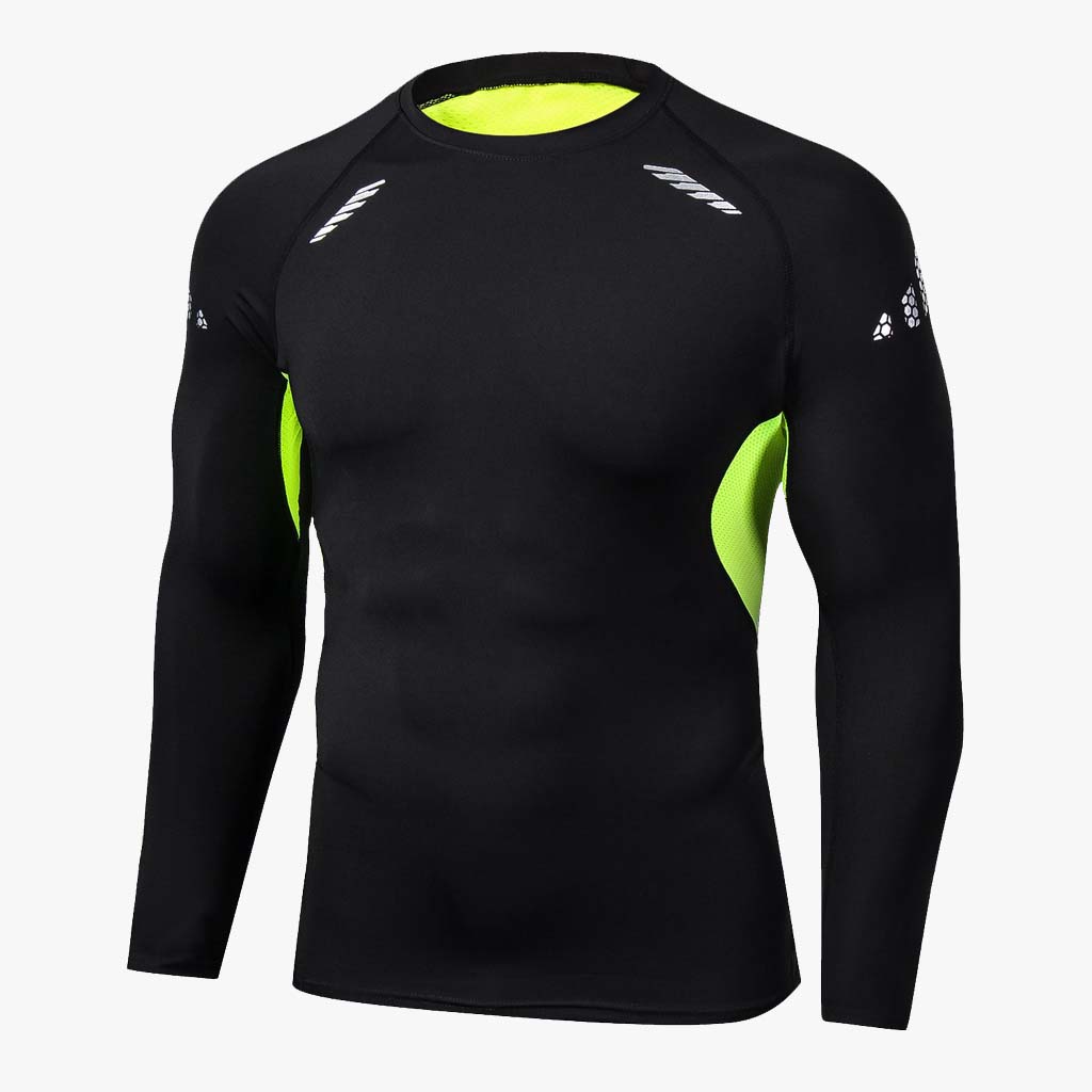 Áo giữ nhiệt nam - Áo thun tập GYM thể thao dài tay nam co dãn 4 chiều
