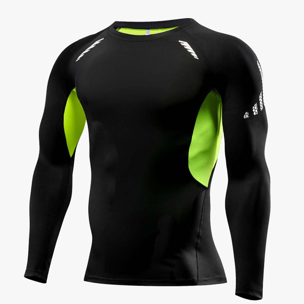 Áo giữ nhiệt nam - Áo thun tập GYM thể thao dài tay nam co dãn 4 chiều